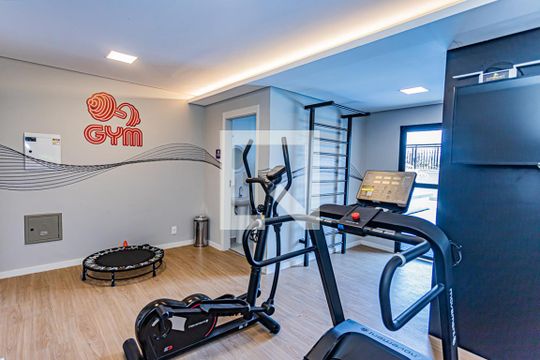 Área comum - Academia de apartamento para alugar com 2 quartos, 38m² em Vila Marina, São Paulo