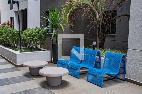 Área comum de apartamento para alugar com 2 quartos, 38m² em Vila Marina, São Paulo