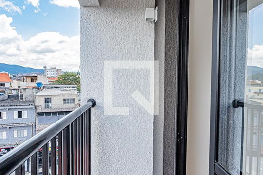 Varanda sala de apartamento para alugar com 2 quartos, 38m² em Vila Marina, São Paulo