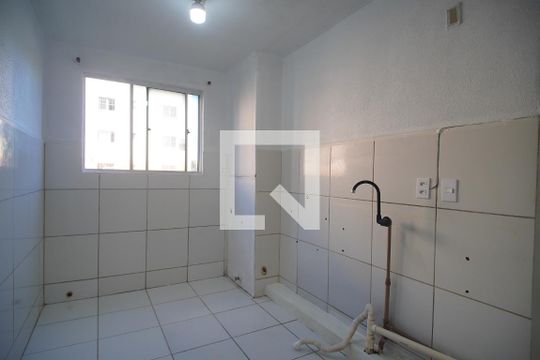 Cozinha de apartamento para alugar com 2 quartos, 42m² em Santo Afonso, Novo Hamburgo