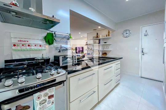 Cozinha de apartamento à venda com 3 quartos, 81m² em Vila Mariana, São Paulo