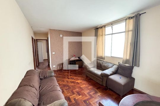 Sala de apartamento à venda com 3 quartos, 65m² em Eldorado, Contagem