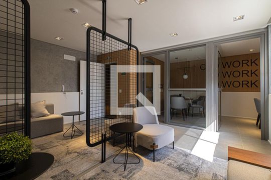 Área comum de apartamento para alugar com 1 quarto, 32m² em Vila Gumercindo, São Paulo