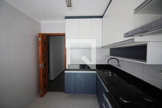 Cozinha e Área de Serviço de apartamento para alugar com 2 quartos, 59m² em Vila Vivaldi, São Bernardo do Campo