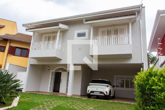 ÁREA EXTERNA FRENTE de casa de condomínio à venda com 4 quartos, 394m² em Loteamento Caminhos de San Conrado (sousas), Campinas