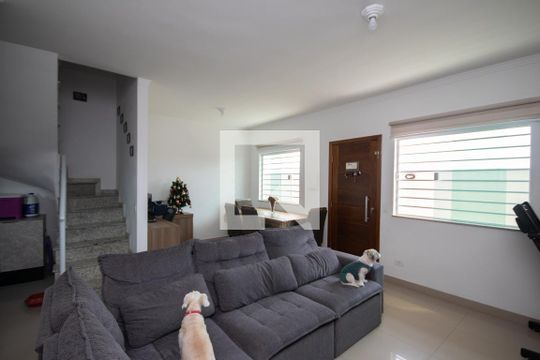Sala de casa de condomínio à venda com 3 quartos, 128m² em Vila Nova Mazzei, São Paulo