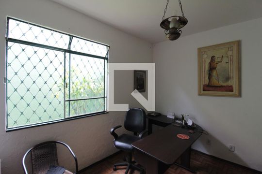 Escritório do Quarto 1 de casa à venda com 3 quartos, 360m² em Itapoã, Belo Horizonte