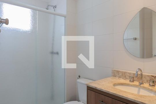 Banheiro da Suíte 3 de apartamento à venda com 3 quartos, 183m² em Santana, São Paulo