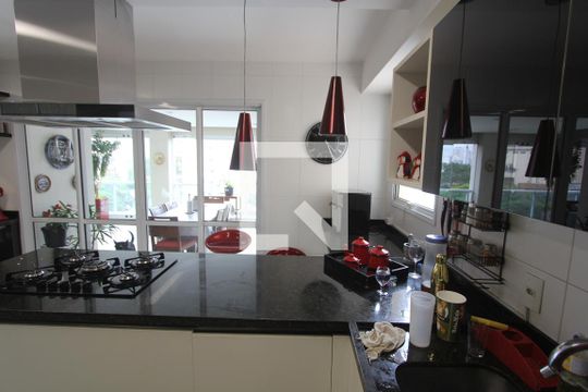 Cozinha de apartamento à venda com 4 quartos, 204m² em Mooca, São Paulo