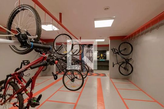 Área comum - Bicicletário de kitnet/studio à venda com 1 quarto, 26m² em Liberdade, São Paulo