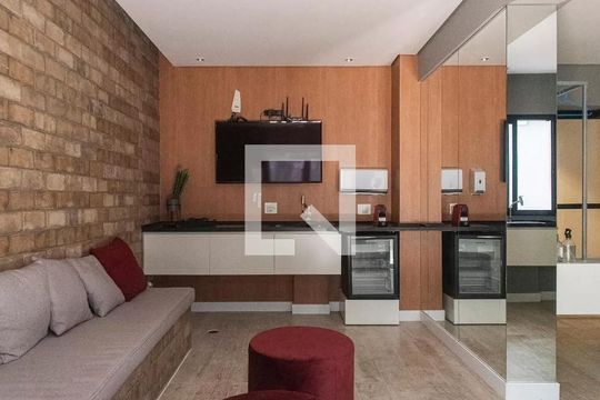 Área comum - Espaço Gourmet de kitnet/studio à venda com 1 quarto, 26m² em Liberdade, São Paulo
