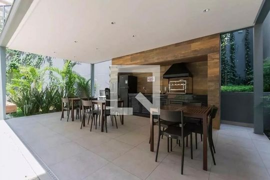 Área comum - Churrasqueira de kitnet/studio à venda com 1 quarto, 26m² em Liberdade, São Paulo