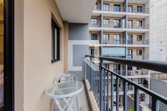 Varanda de kitnet/studio à venda com 1 quarto, 26m² em Liberdade, São Paulo