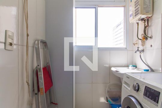 Área de Serviço de apartamento à venda com 2 quartos, 66m² em Várzea da Barra Funda, São Paulo