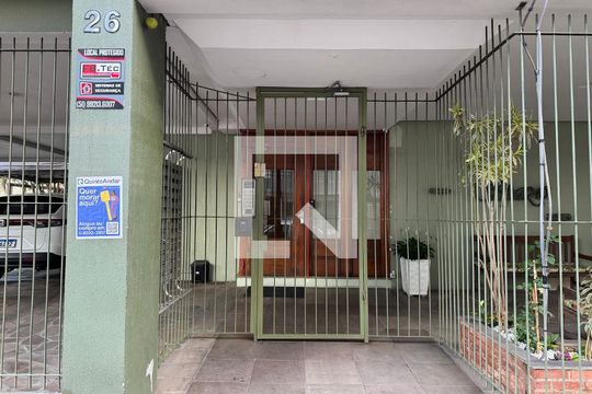 Fachada e Placa de apartamento à venda com 2 quartos, 108m² em Centro, São Leopoldo