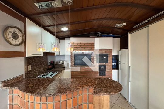 Cozinha de apartamento à venda com 2 quartos, 108m² em Centro, São Leopoldo