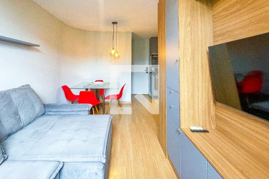 Sala de apartamento para alugar com 1 quarto, 35m² em Jardim Paulista, São Paulo