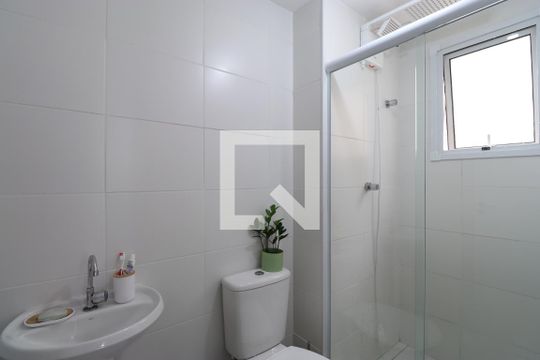 Banheiro de apartamento à venda com 1 quarto, 32m² em Barra Funda, São Paulo