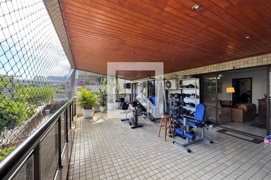 Varanda de apartamento à venda com 3 quartos, 154m² em Recreio dos Bandeirantes, Rio de Janeiro