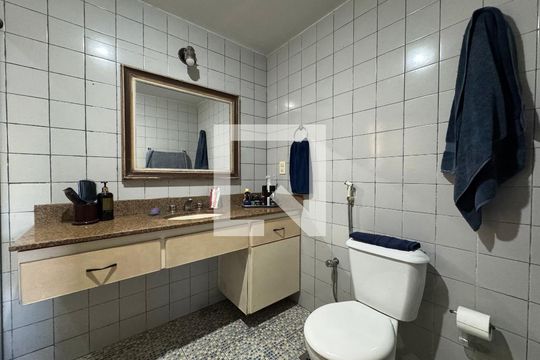 Suíte - Banheiro de apartamento à venda com 3 quartos, 154m² em Recreio dos Bandeirantes, Rio de Janeiro