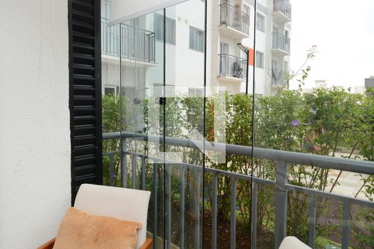 Varanda da Sala de apartamento à venda com 2 quartos, 39m² em Vila Inglesa, São Paulo