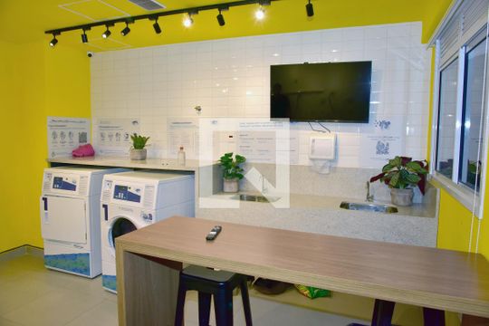 Área comum - Lavanderia de apartamento à venda com 2 quartos, 39m² em Vila Inglesa, São Paulo
