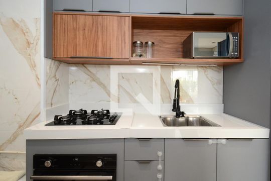 Detalhe da cozinha de apartamento à venda com 2 quartos, 39m² em Vila Inglesa, São Paulo