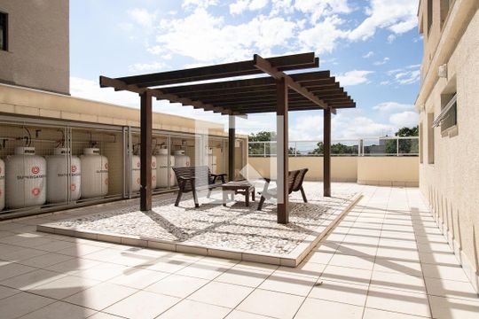 Área comum de apartamento à venda com 1 quarto, 39m² em Novo Mundo, Curitiba