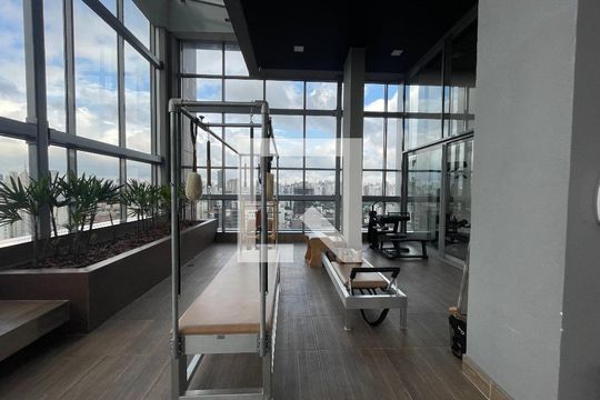Área comum - Academia de kitnet/studio para alugar com 1 quarto, 30m² em Cerqueira César, São Paulo