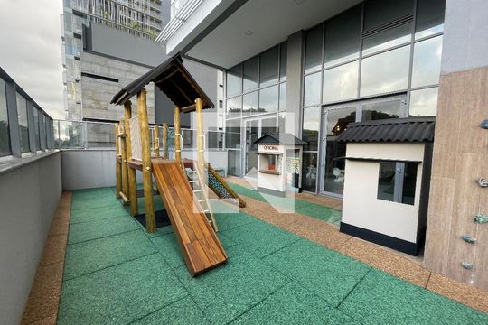 Área comum - Playground de kitnet/studio para alugar com 1 quarto, 30m² em Cerqueira César, São Paulo