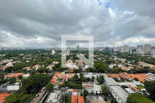 Vista da Varanda de kitnet/studio para alugar com 1 quarto, 30m² em Cerqueira César, São Paulo