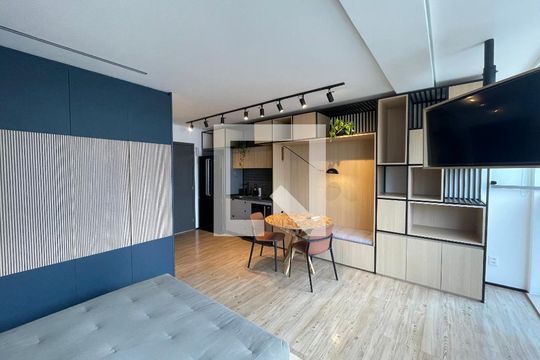 Studio de kitnet/studio para alugar com 1 quarto, 30m² em Cerqueira César, São Paulo