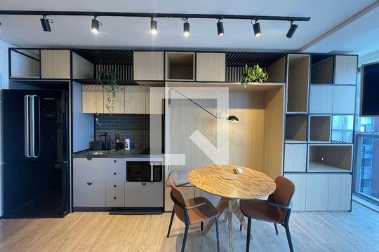 Studio de kitnet/studio para alugar com 1 quarto, 30m² em Cerqueira César, São Paulo