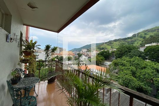 Varanda da Sala de apartamento à venda com 3 quartos, 88m² em Lins de Vasconcelos, Rio de Janeiro