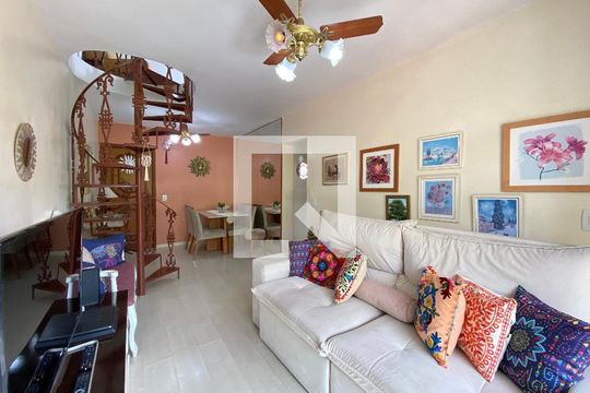 Sala de apartamento à venda com 3 quartos, 88m² em Lins de Vasconcelos, Rio de Janeiro