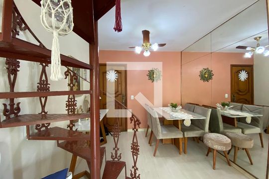 Sala de apartamento à venda com 3 quartos, 88m² em Lins de Vasconcelos, Rio de Janeiro