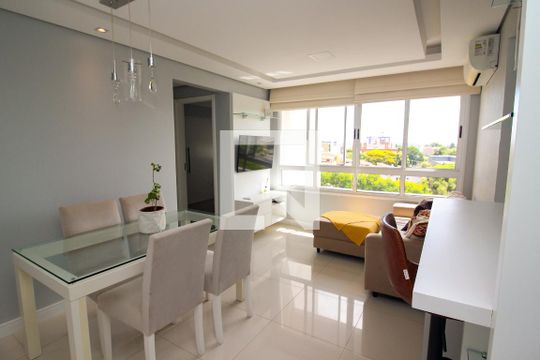 Sala de apartamento à venda com 2 quartos, 52m² em Tristeza, Porto Alegre