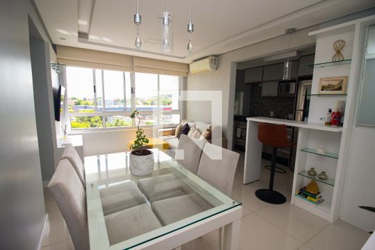 Sala de apartamento à venda com 2 quartos, 52m² em Tristeza, Porto Alegre