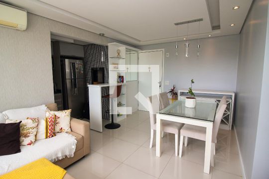 Sala de apartamento à venda com 2 quartos, 52m² em Tristeza, Porto Alegre