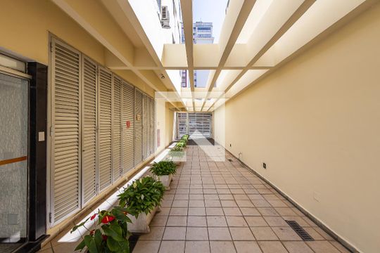 Área comum de kitnet/studio à venda com 1 quarto, 26m² em Jardim Paulista, São Paulo