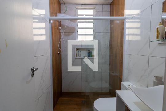 Banheiro de apartamento à venda com 1 quarto, 44m² em Cidade Baixa, Porto Alegre