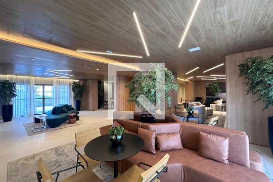 Área comum de kitnet/studio para alugar com 1 quarto, 32m² em Jardim das Acacias, São Paulo