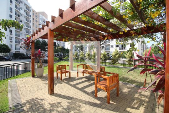 Área comum de apartamento à venda com 2 quartos, 48m² em Anil, Rio de Janeiro