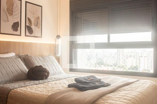 Quarto de apartamento à venda com 1 quarto, 31m² em Mirandópolis, São Paulo
