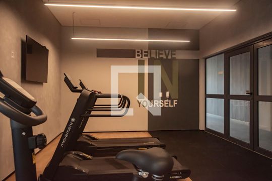 Área comum - Academia de apartamento à venda com 1 quarto, 31m² em Mirandópolis, São Paulo