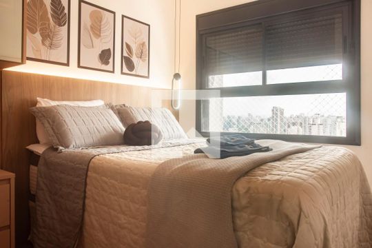 Quarto de apartamento à venda com 1 quarto, 31m² em Mirandópolis, São Paulo
