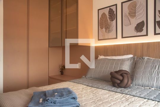 Quarto de apartamento à venda com 1 quarto, 31m² em Mirandópolis, São Paulo