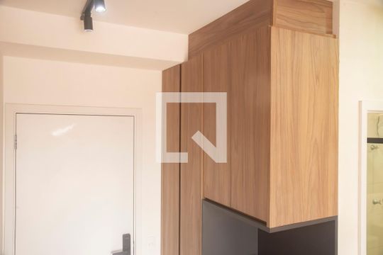 Cozinha de apartamento à venda com 1 quarto, 31m² em Mirandópolis, São Paulo