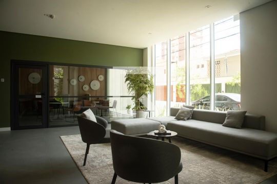 Hall social de apartamento à venda com 1 quarto, 31m² em Mirandópolis, São Paulo