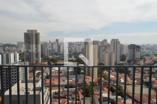 varanda de kitnet/studio para alugar com 1 quarto, 37m² em Ipiranga, São Paulo